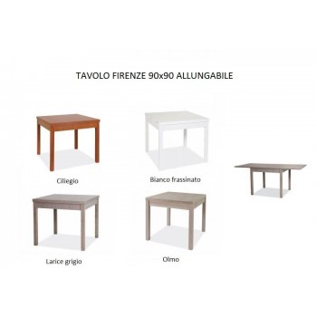 Tavolo Firenze 90x90 cm Tavolo Firenze 90x90 cm