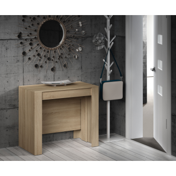 Tavolo multifunzione allungabile da 51 a 237 cm Rovere chiaro