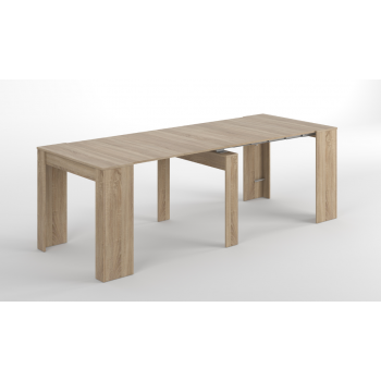 Tavolo multifunzione allungabile da 51 a 237 cm Rovere chiaro