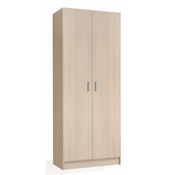 Armadio portascope 180 cm Rovere chiaro con due ante