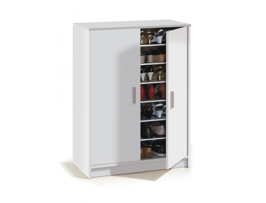 Scarpiera 160 cm bianco 5 cassetti Scarpiera 160 cm bianco 5 cassetti