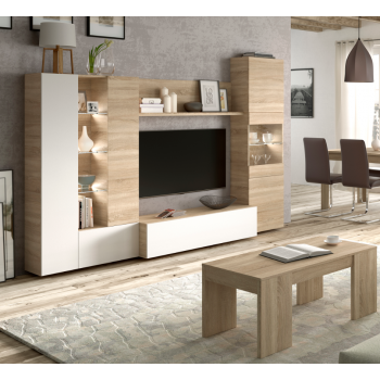 Scarpiera 160 cm bianco 5 cassetti