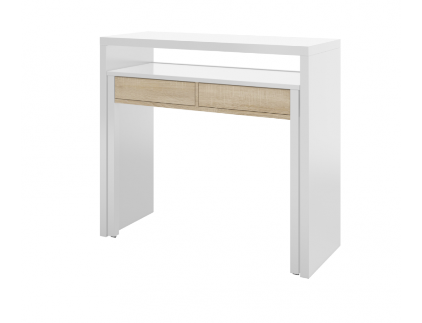 Settimino 45 cm bianco frassinato