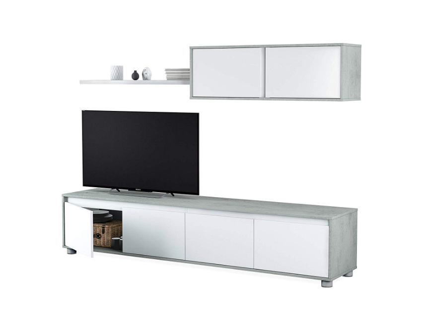 Settimino 45 cm bianco frassinato