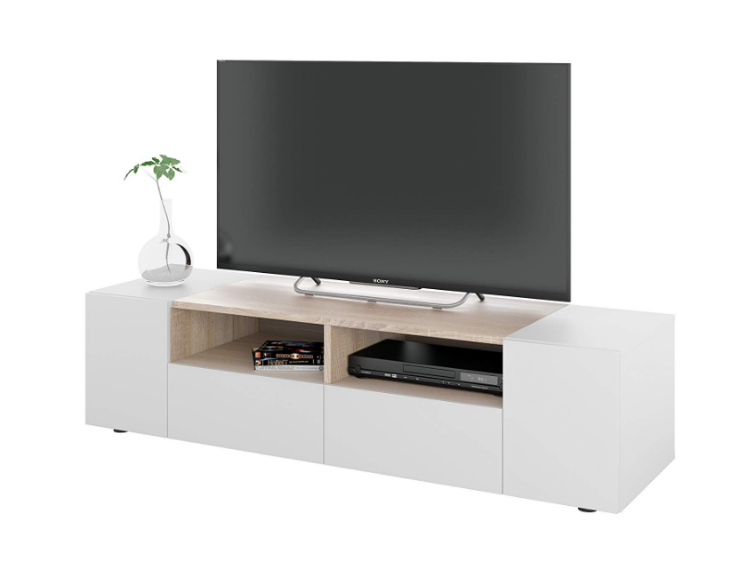 Settimino 45 cm bianco frassinato