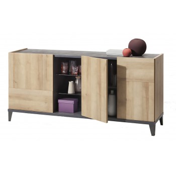 Sideboard 180 cm oak and...