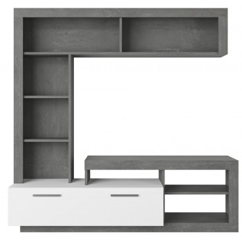 Retro grey and matt white...