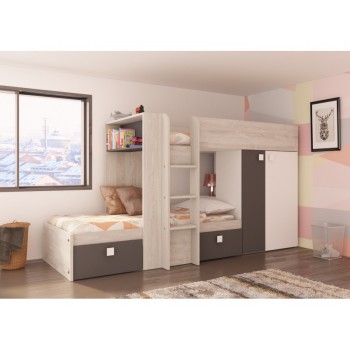 Letto a castello Alvin per...