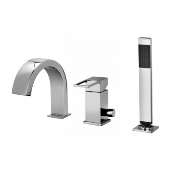 Miscelatore bordo vasca con...
