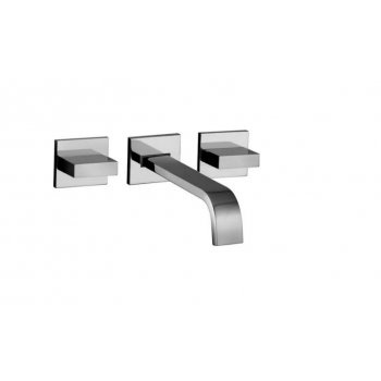 Built-in basin mixer with 3...