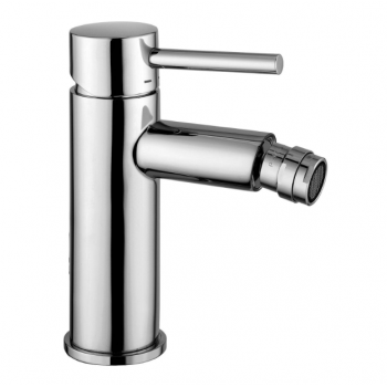Chrome bidet mixer with...