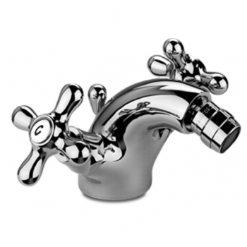 Mitigeur de bidet chromé...