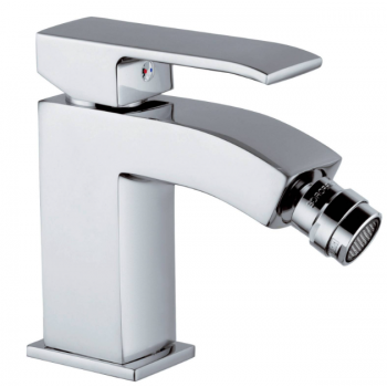 Chrome bidet mixer without...