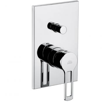 Built-in shower mixer with...
