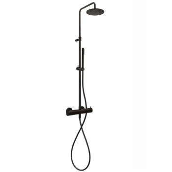 Fixed shower column with...