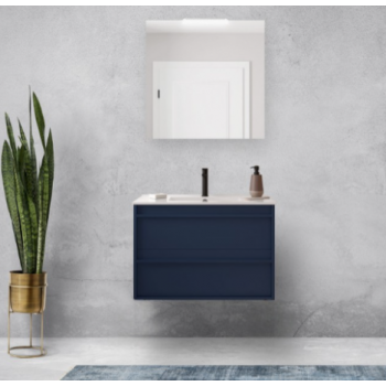 Mobile bagno sospeso 80 cm...