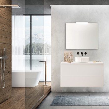 Mobile bagno sospeso 100 cm...