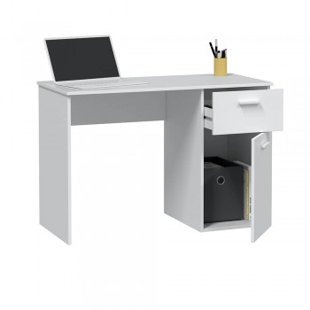 White desk 108x50x73 cm...